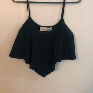 Silky crop top